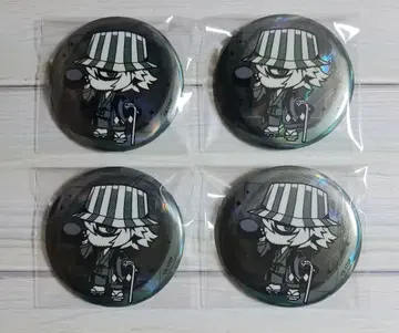BLEACH 우라하라 키스케 홀로그램 캔 배지 MONOCOLOR