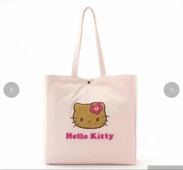 새상품 Hello Kitty 토트백 핑크