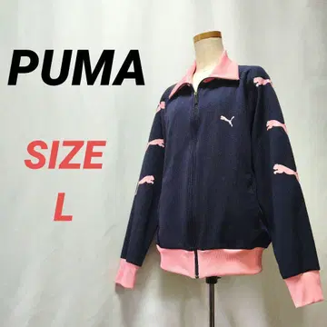 PUMA 푸마 트랙 자켓 저지 자수 로고 여성용 L