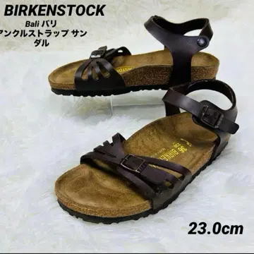 새상품급 BIRKENSTOCK Bali 샌들 23.0 브라운