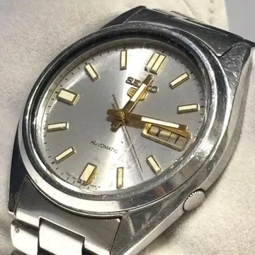 작동품 SEIKO 5 세이코5 7009-3040 자동 손목시계 남성용