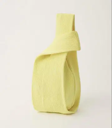 CFCL 시이후시엘 NOTCHED RIB BAG 파우치