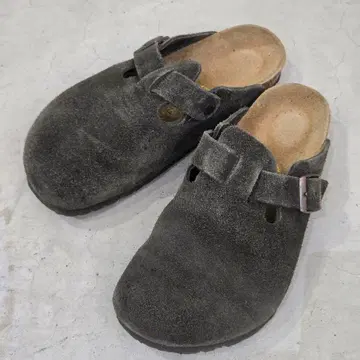 버켄스탁 보스턴 샌들 41/26.5cm 스웨이드 스웨이드