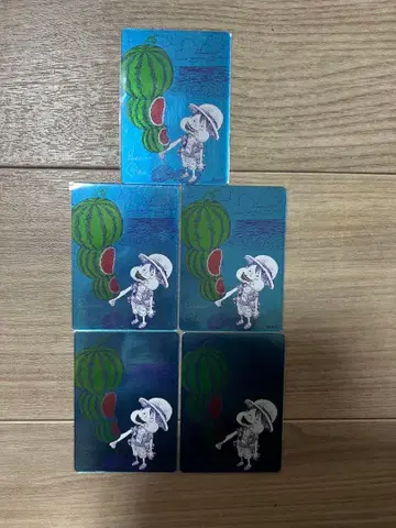 ONE PIECE 원피스 나츠코미 2026 메타키라 카드 5장 세트