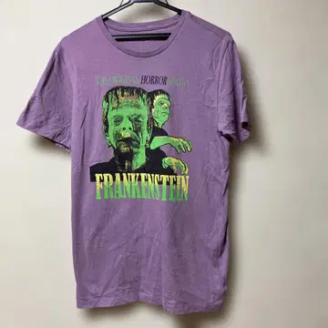 Frankenstein 그래픽 T셔츠 퍼플