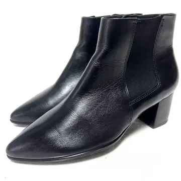 새상품급 ECCO 에코 사이드 고어 부츠 부티 24cm 블랙