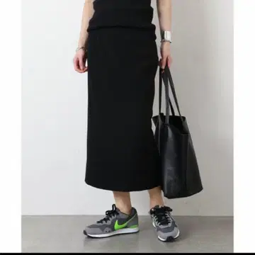 MUSE Deuxieme Classe EDEN 타이트 스커트 블랙 36