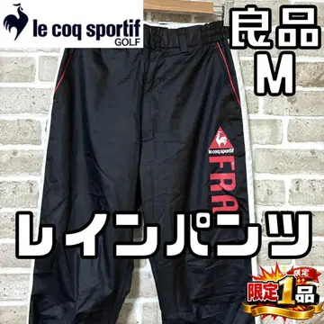 [ 선착순 ] 르꼬끄 골프 남성용 레인 팬츠/롱 M 블랙