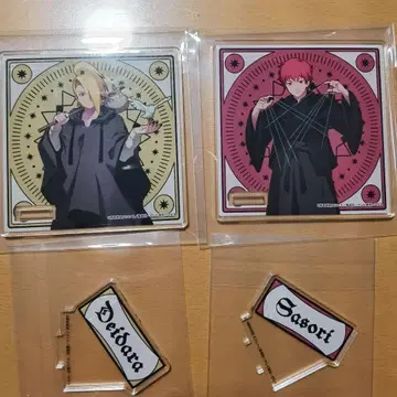 NARUTO 데이다라 사소리 타로 아크릴 코스터 아크릴 스탠드