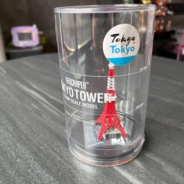 새상품급 도쿄 타워 1/2500 스케일 모델 미니어처 기념품 모형