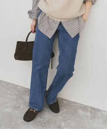 LEVI'S/리바이스 725 부츠컷 플레어 데님
