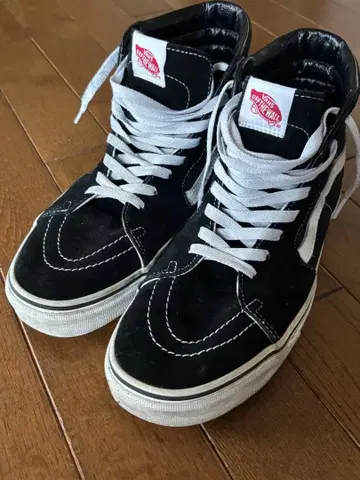 vans 스케이트 하이 us 기획 스웨이드 스니커즈