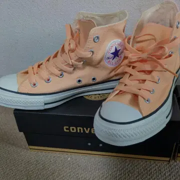Converse All Star 하이컷 페일 오렌지 24.5cm