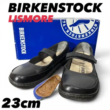 BIRKENSTOCK LISMORE 가죽 신발 23cm 블랙 박스 포함
