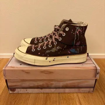 CONVERSE BANDULU 컨버스 페인트 하이컷 스니커즈