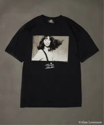 다케우치 마리야 Plastic Love 티셔츠 블랙 L