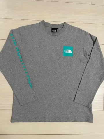THE NORTH FACE 그레이 긴팔 티셔츠 S