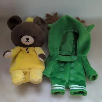 곰돌이 푸 봉제 인형 파우치 세키구치 루돌프 수트