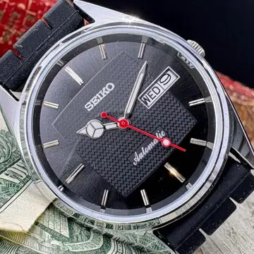 [ 세련됨의 극치 ] SEIKO 세이코 남성용 손목시계 블랙 자동 와인딩