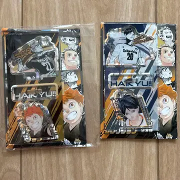 하이큐 스탠드&참 컬렉션 히나타 카게야마 아크릴 스탠드 원화전