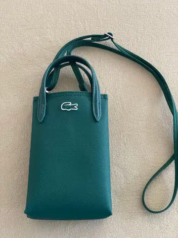 LACOSTE 숄더백 그린