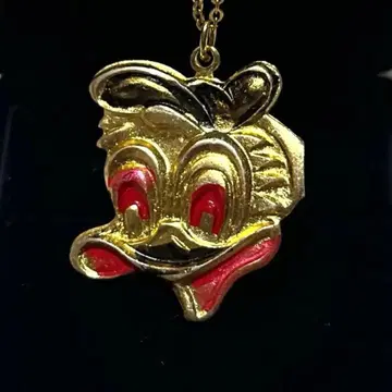 VINTAGE DISNEY Hong Kong 도널드 덕 목걸이