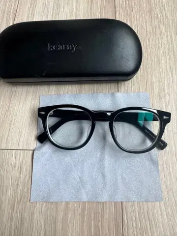 새상품급 kearny wellington 클리어 렌즈