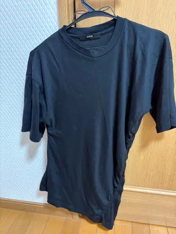 ORR 반팔 티셔츠 블랙 S 사이즈