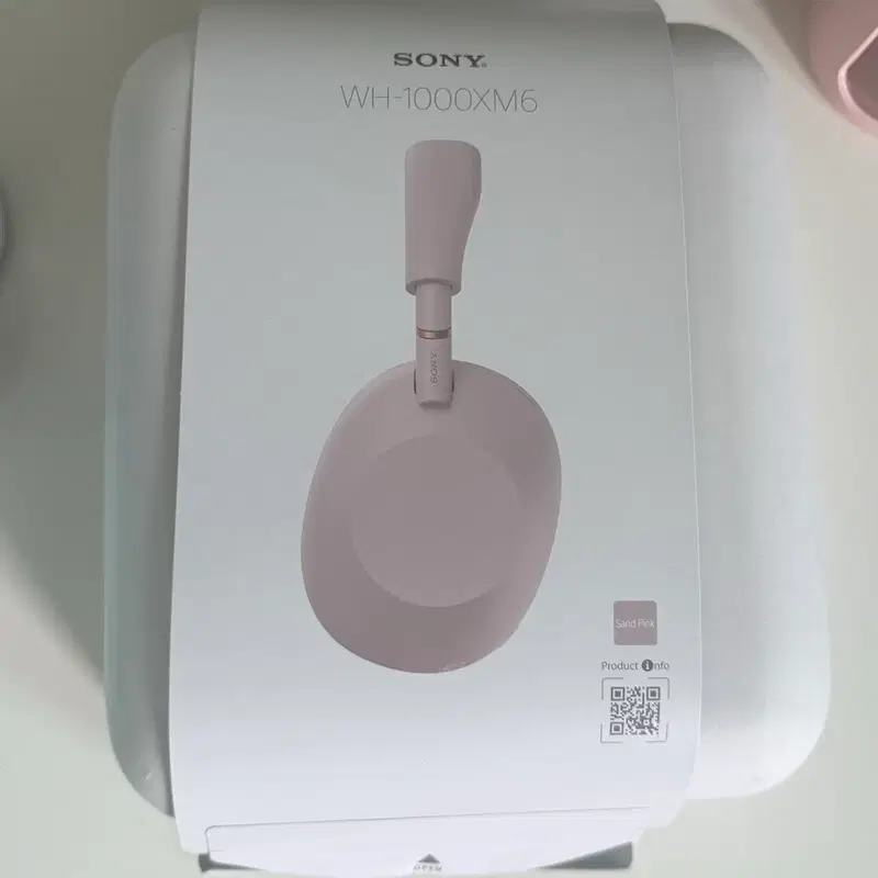소니 WH-1000XM6 샌드핑크