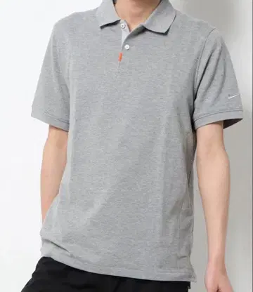 NIKE 피케 셔츠 그레이 반팔