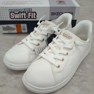 8/0702p14 SKECHERS SWIFT FIT 화이트 25.5