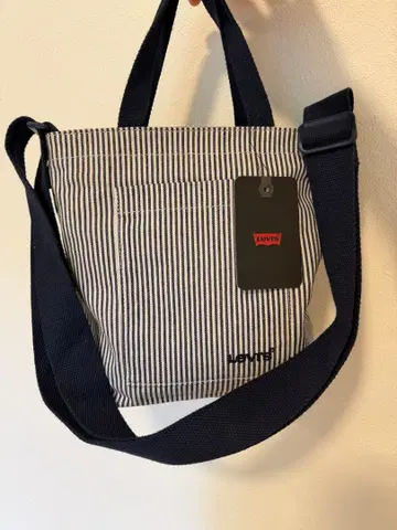 Levi's 2WAY 토트백 스트라이프 패턴