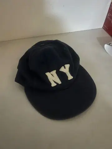 NY 야구 모자 네이비