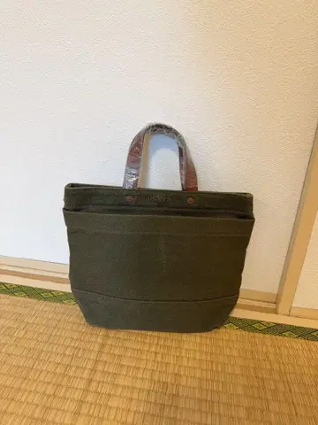 리바이스 토트백 올리브 HERITAGE SMALL TOTE BAG