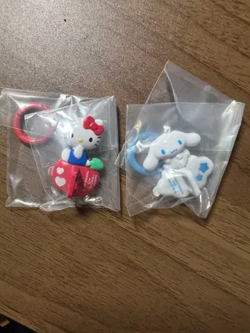 산리오 캐릭터즈 키링 행거 키티 시나몬