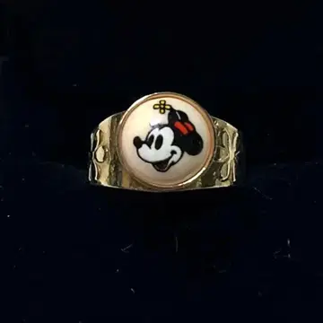 VINTAGE DISNEY 미니 반지 반지 레트로 빈티지