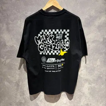 미사용 새상품 택 포함 Mark Gonzales 프린트 T셔츠 M