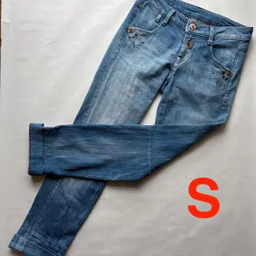 마리떼 프랑소와 저버 여성용 스키니 데님 S