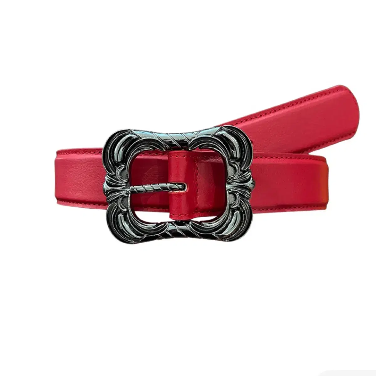 Unused) 9999archive Flower Stud Belt Black | Bunjang Global