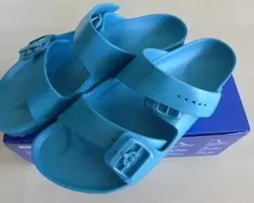 새상품 BIRKENSTOCK ARIZONA EVA 샌들 42 터콰이즈