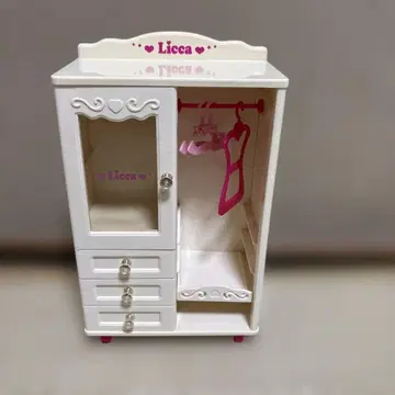 리카짱 인형 화이트 옷장
