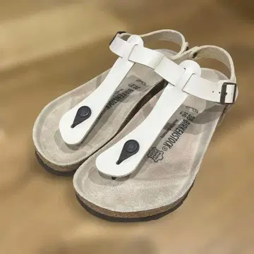 버켄스탁 BIRKENSTOCK 카이로 24.5cm 화이트
