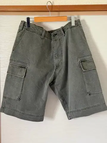 Dickies 카고 숏팬츠 올리브 XL