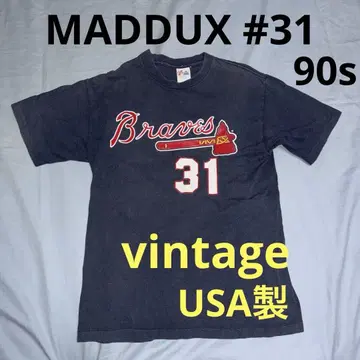 애틀랜타 브레이브스 90's USA MADDUX 티셔츠 빈티지