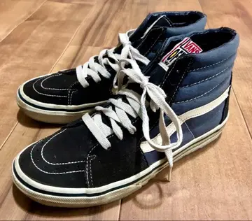 VANS 반스 SK8HI 스케이트 하이 네이비 US6 24cm