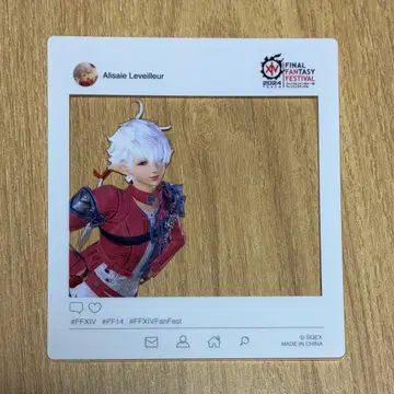 FF14 팬페스티벌 2024 SNS풍 아크릴 카드 알리제