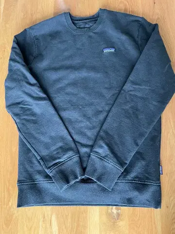 Patagonia 맨투맨 블랙 S