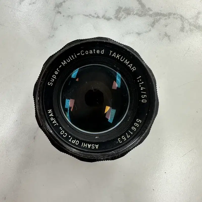 슈퍼 멀티 코팅 타쿠마 50mm f/1.4 빈티지 명품 렌즈 팝니다