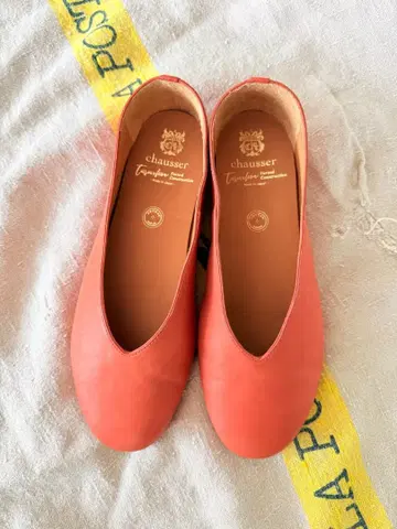 미사용*chausser 쇼세 플랫슈즈