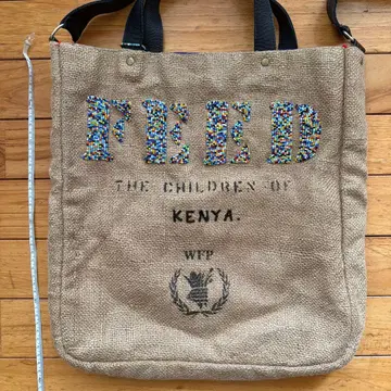 FEED THE CHILDREN OF KENYA WFP 토트백